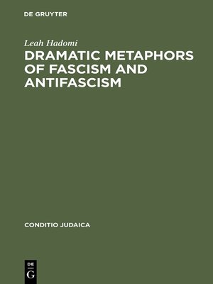 cover image of Dramatic Metaphors of Fascism and Antifascism